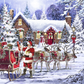 Santa's Visit 1000 Piece Jigsaw Puzzle