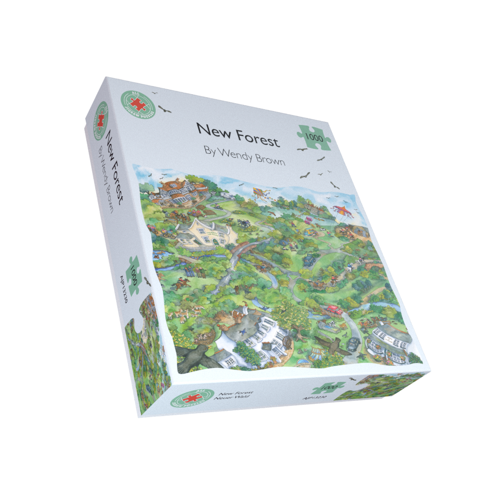 New Forest - Wendy Brown 1000 Piece Jigsaw Puzzle