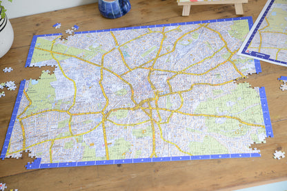 A to Z Map of Croydon 1000 Piece Jigsaw