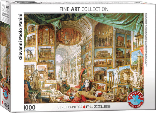 Gallery of Views of Ancient Rome by Giovanni Panini 1000 Piece Jigsaw Puzzle