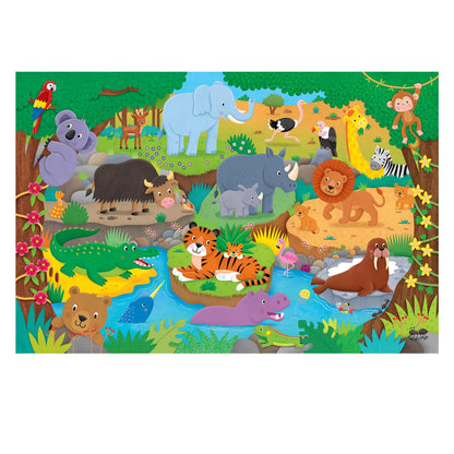 Alphabet Animals 30 Piece Giant Floor Puzzle