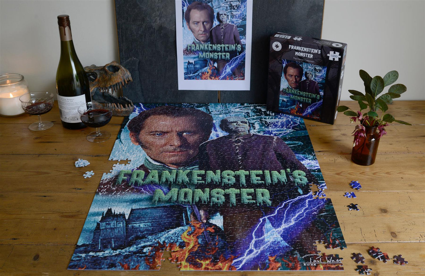 Frankenstein's Monster 1000 Piece Jigsaw Puzzle