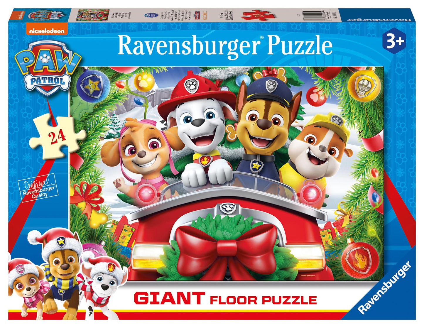 Paw Patrol Christmas Giant Floor Puzzle 24 Piece Jigsaw Puzzle