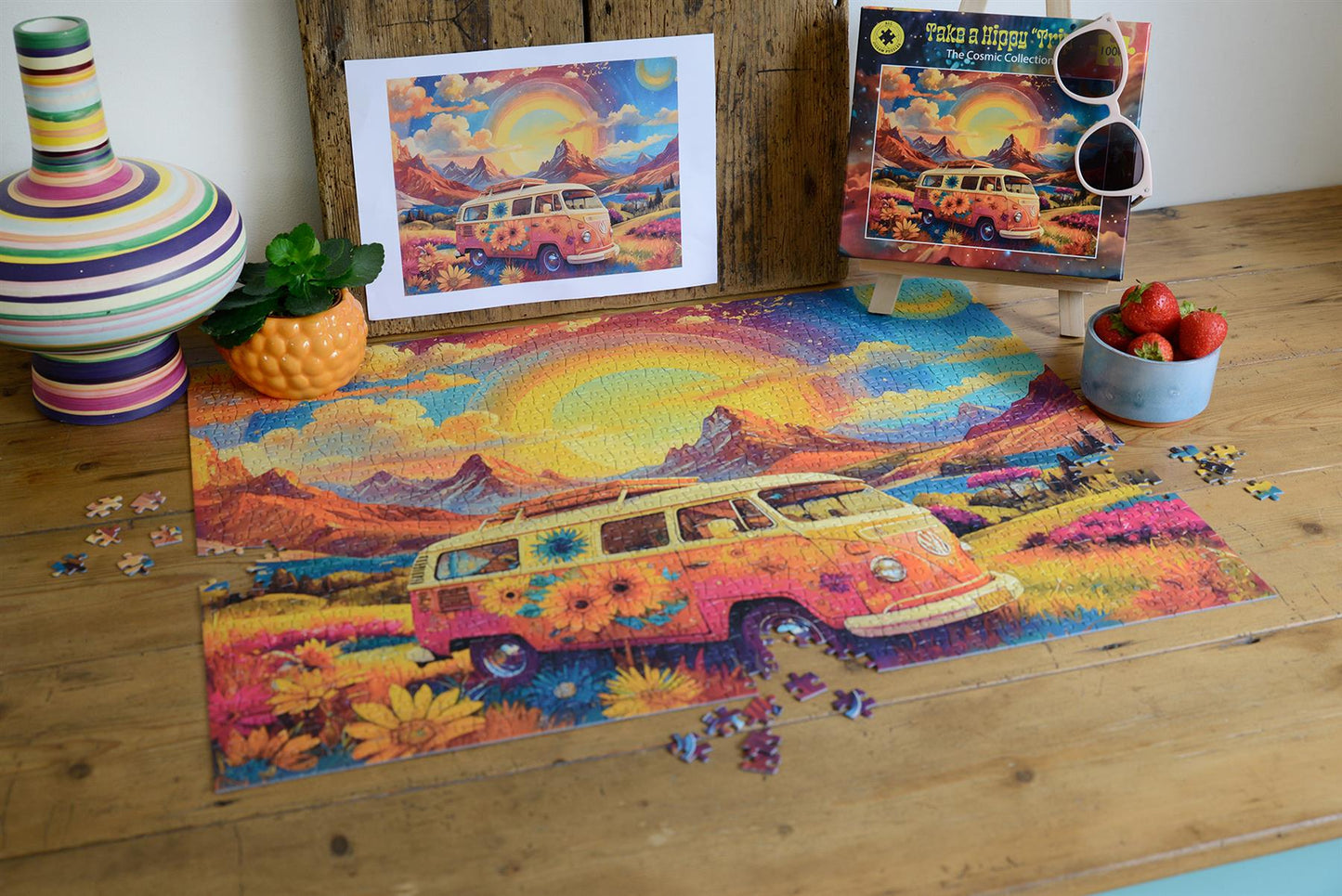 Take a Hippy "Trip" 1000 Piece Jigsaw Puzzle