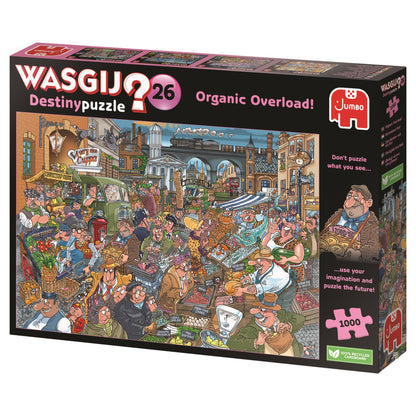 Wasgij Destiny 26 Organic Overload 1000 piece jigsaw puzzle