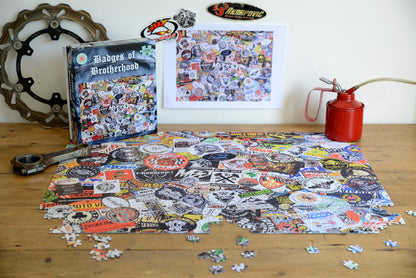 Badges of Brotherhood 1000 Piece Jigsaw Puzzle