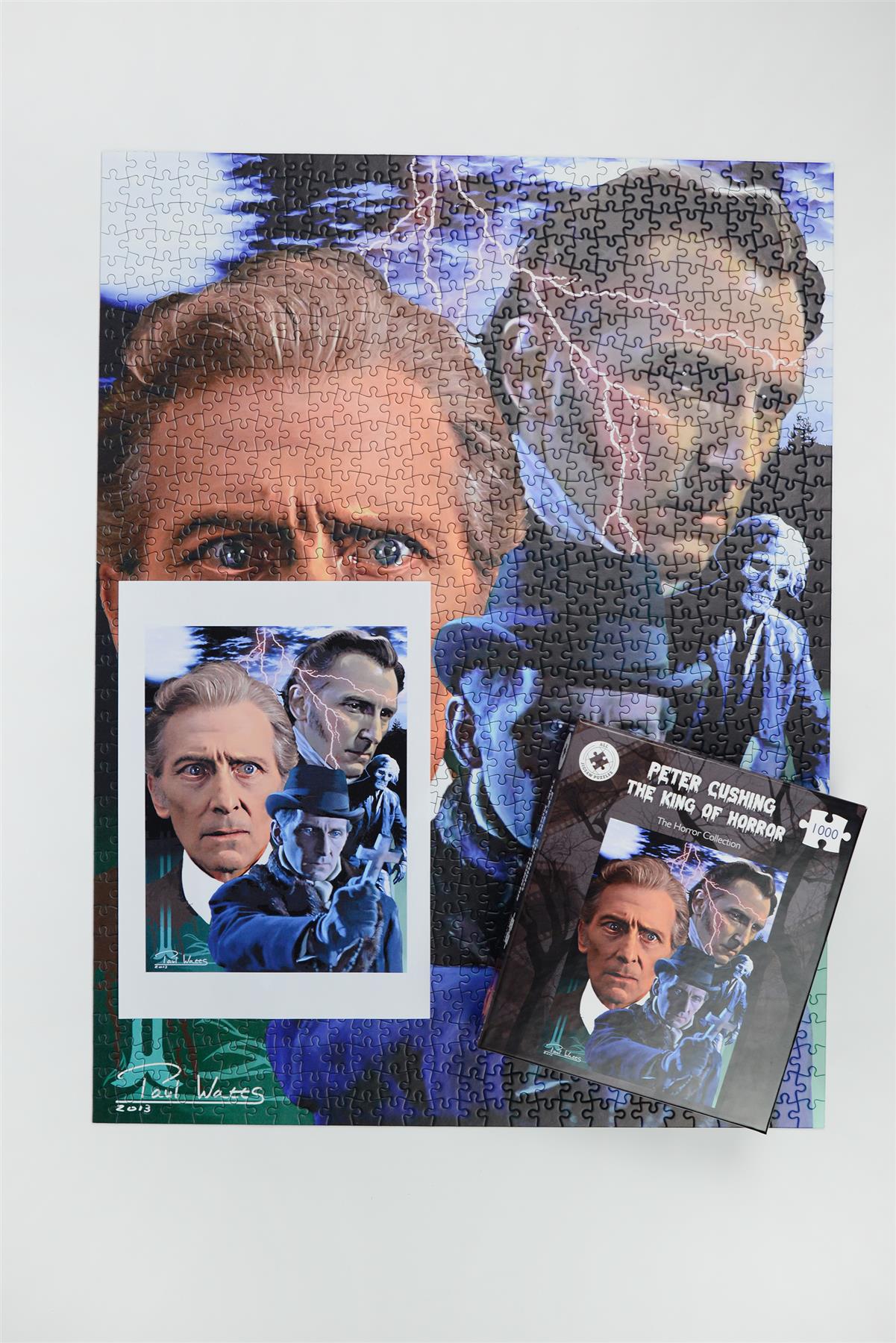 Peter Cushing King of Horror 1000 Piece Jigsaw Puzzle