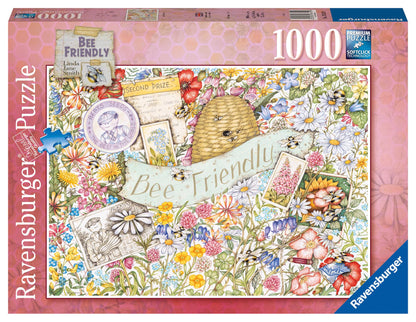 Bee Friendly 1000 Piece Jigsaw Puzzle