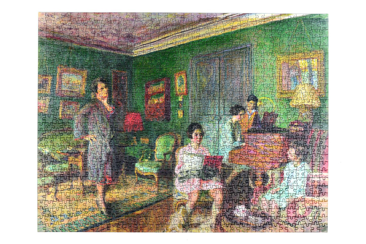 Madame Andre Wormser and her Children - National Gallery 1000 Piece Jigsaw Puzzle