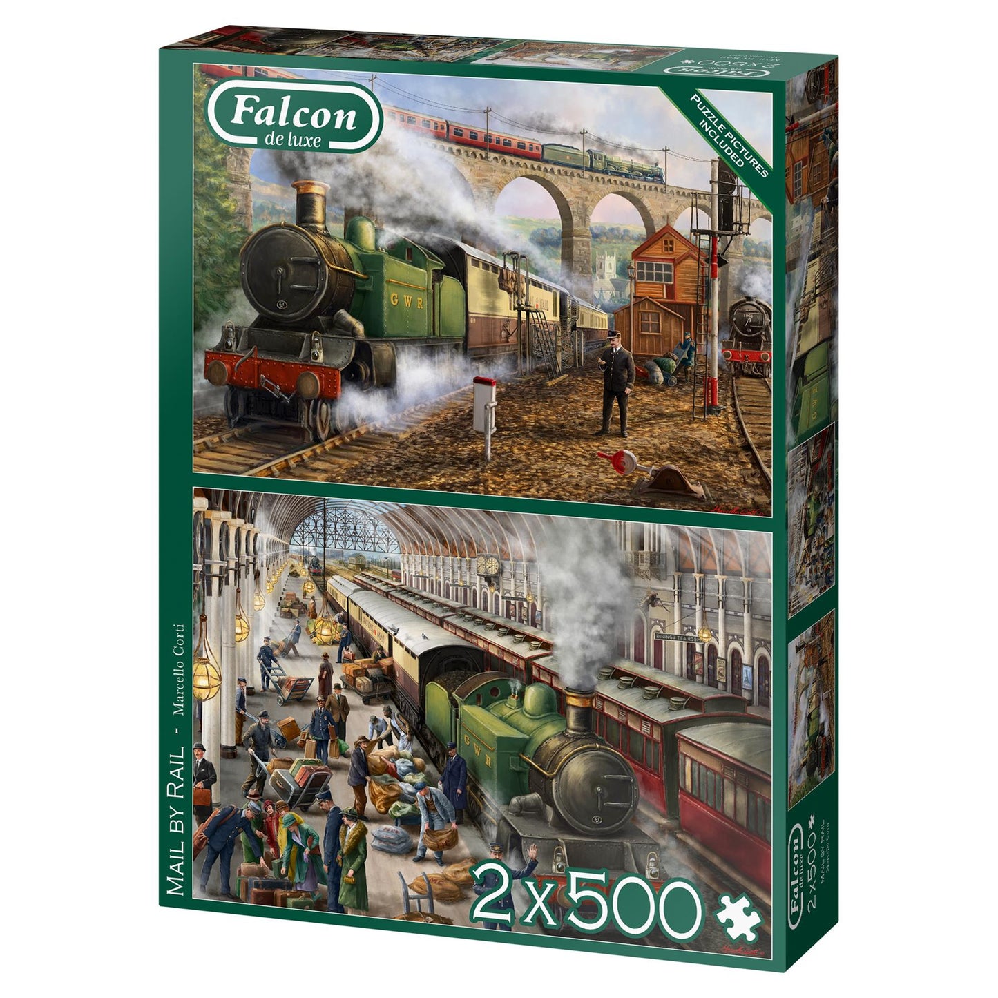 Mail by Rail 2 x 500 Piece Jigsaw Puzzle