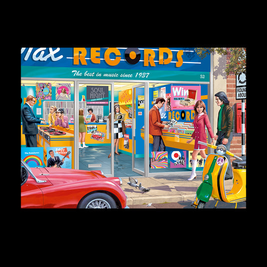 Falcon de luxe  The Record Shop 1000 Piece Jigsaw Puzzle