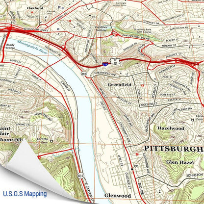 I Love You - Hometown US Map Puzzle