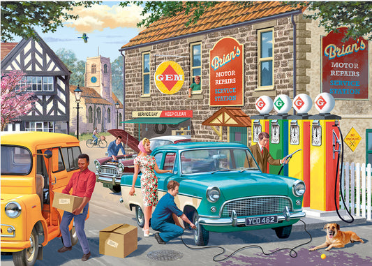 Falcon de luxe The Petrol Station 1000 Piece Jigsaw Puzzle