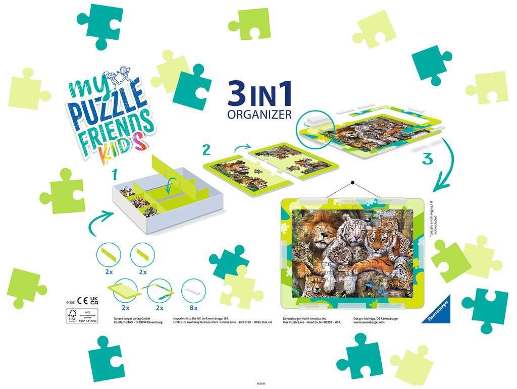 My Puzzle Friend Kids 3 in 1 Organiser 1